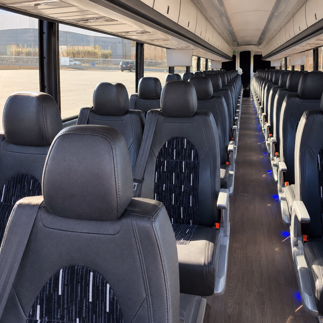 charter bus transfers to william p hobby airport for government and military personnel