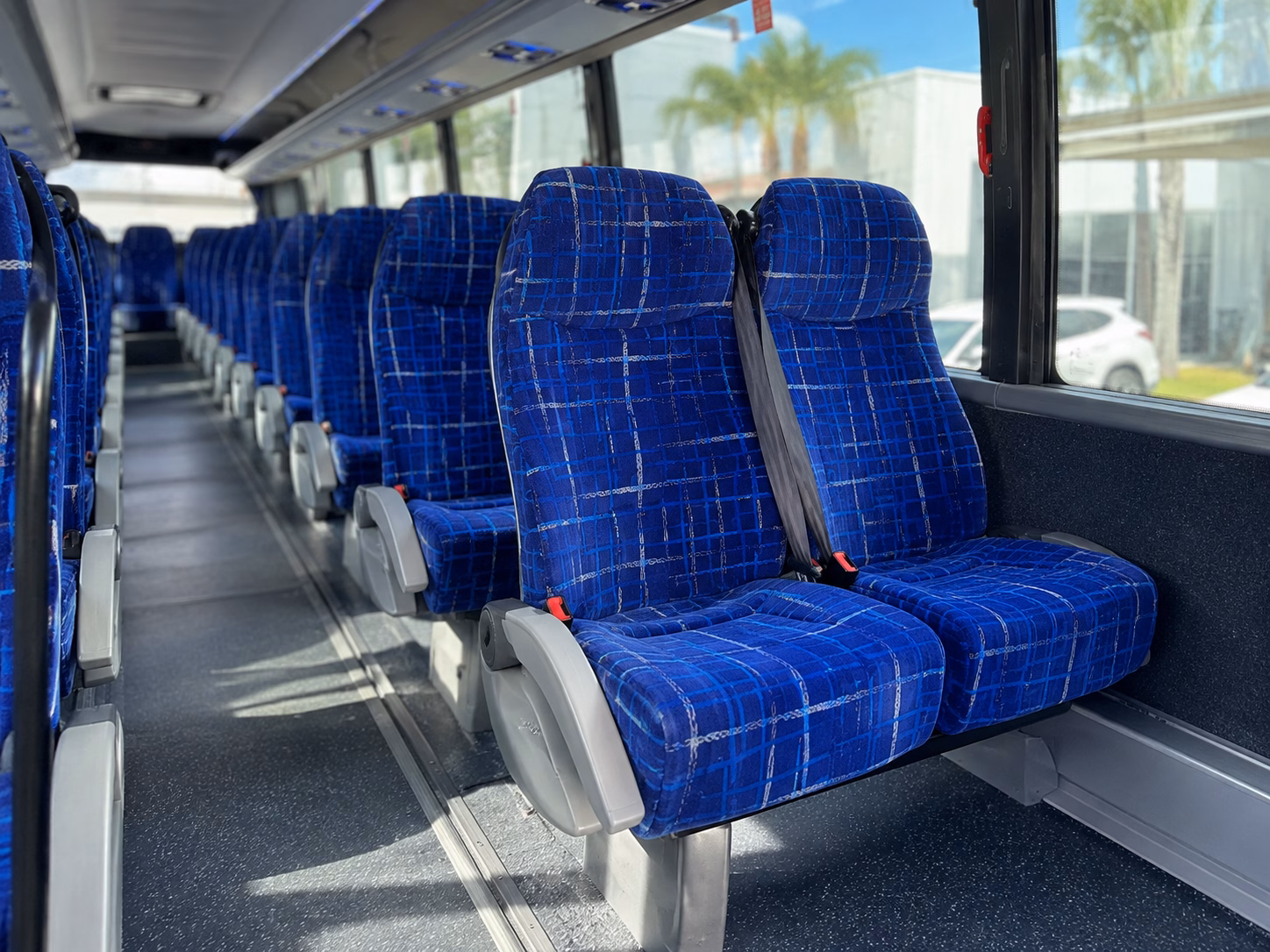 pasadena airport transportation onboard seating