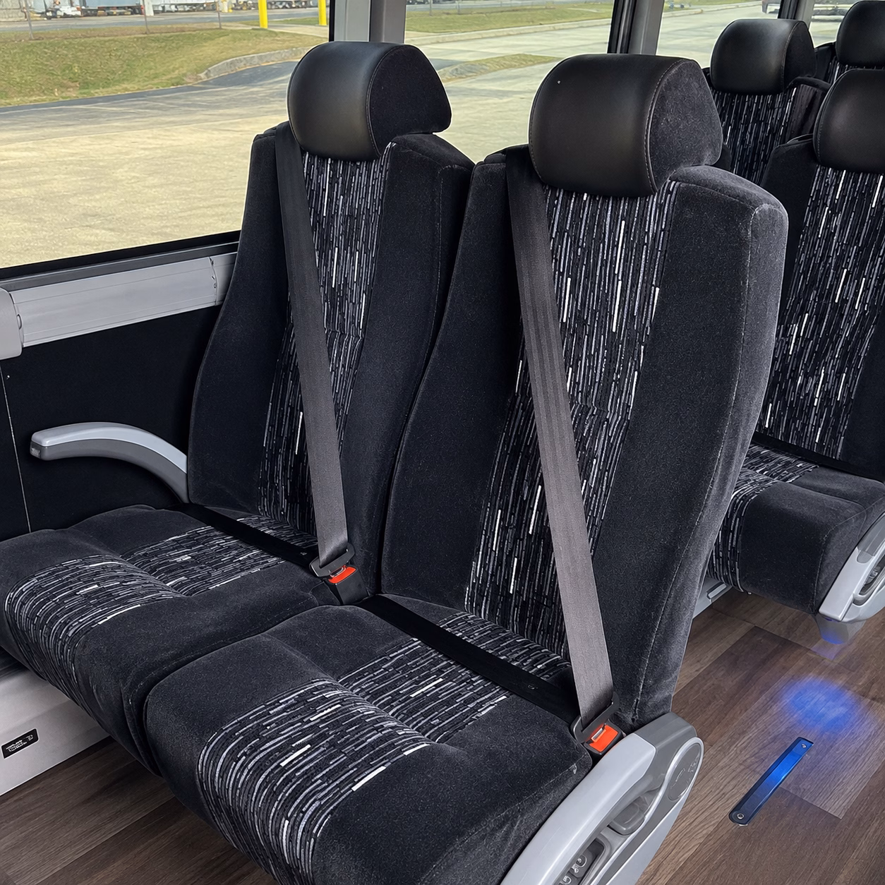 pasadena charter bus services inside