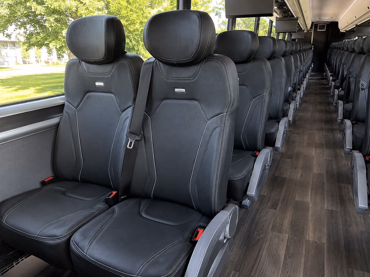 pasadena sporting event transportation onboard seating
